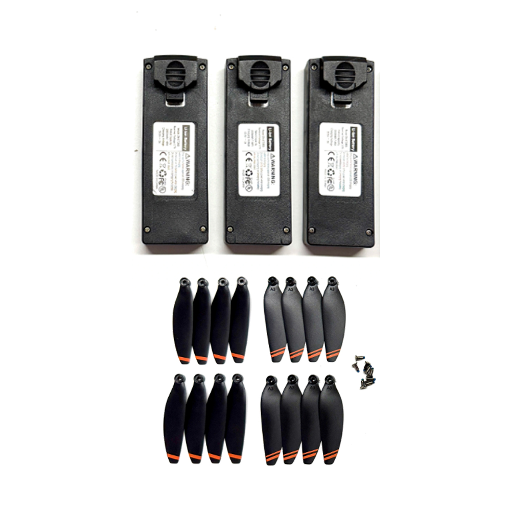 Lyzrc Drone - 3 Baterias L106-1 3.7V 2000mAh com