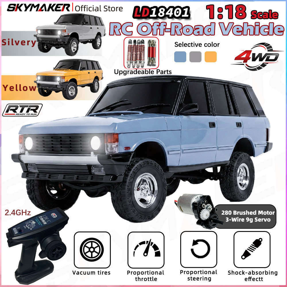 Drone Or Rc Car - Carro RC LDRC LD18401 1/18 4WD
