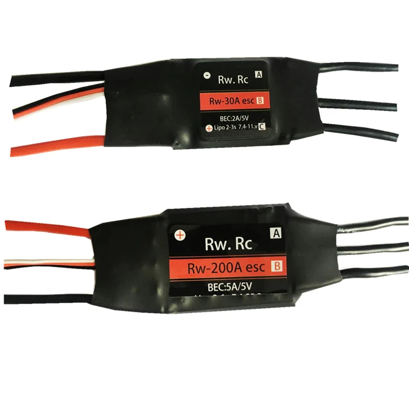Rc Boat Brushless Motor - RW.RC-Controlador de velocidade sem escova para