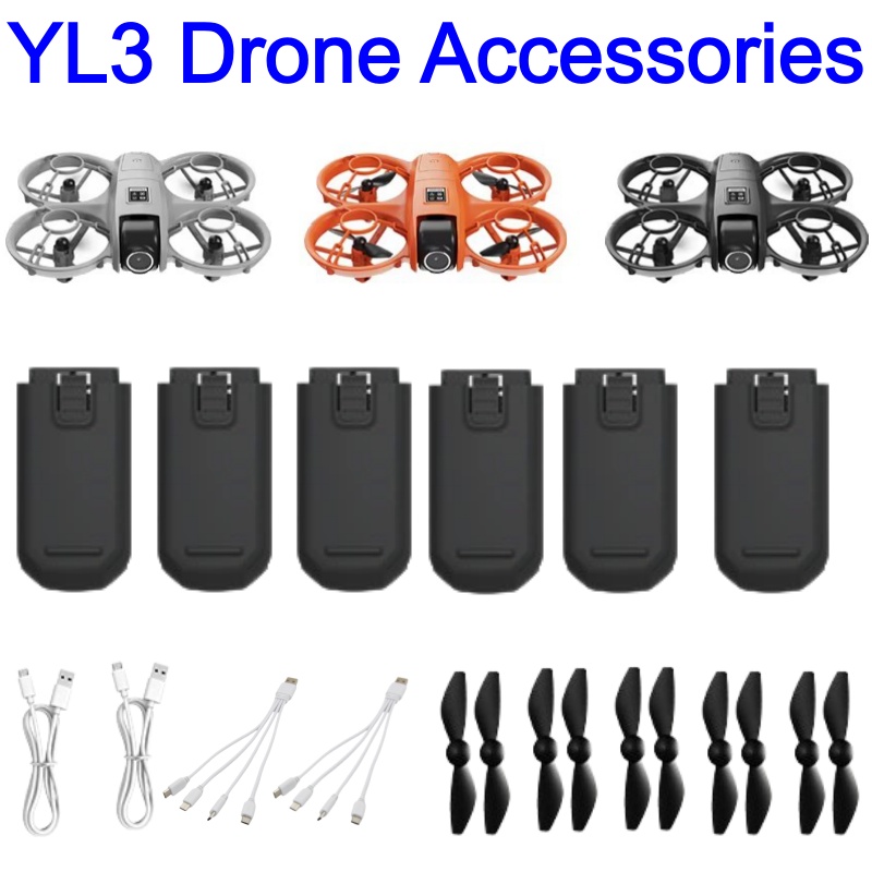 Drone Rc Yl3 - Acessórios para Drone YL3: Bateria 3.7V