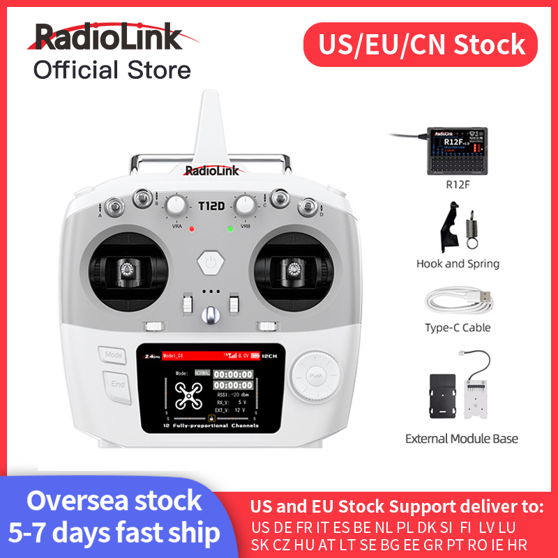 Drone And Car - Radiolink T12D ELRS Transmissor de 12