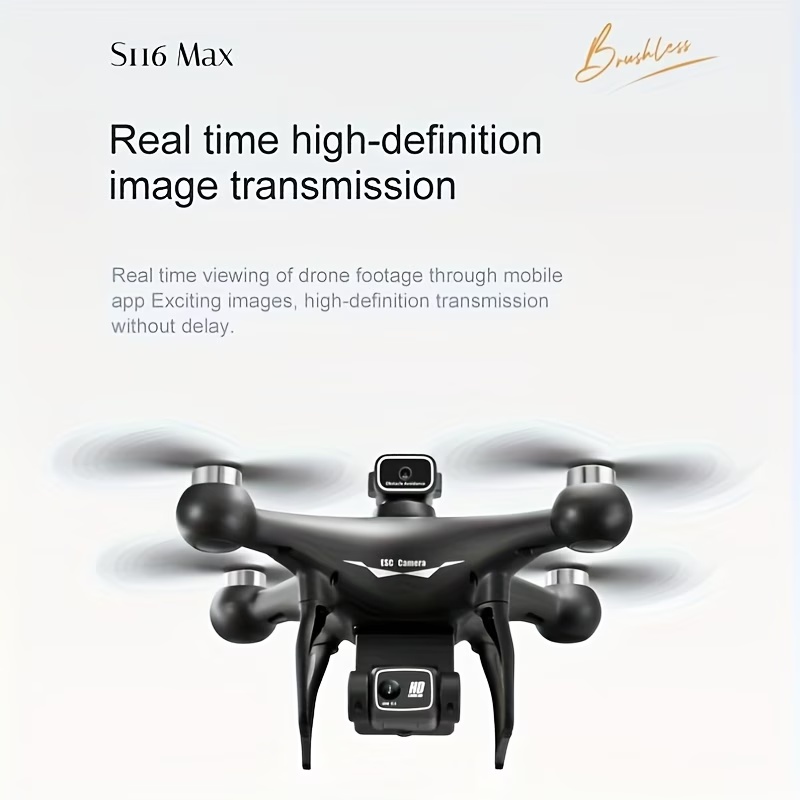Drone Rc S116 - Novo Drone S116 com Motor Sem