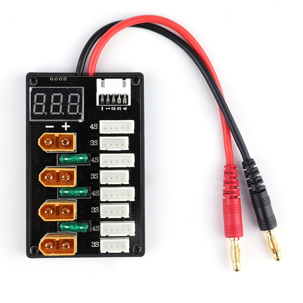 Lipo Parallel Charging Board - Placa de carregamento paralela bateria Lipo,