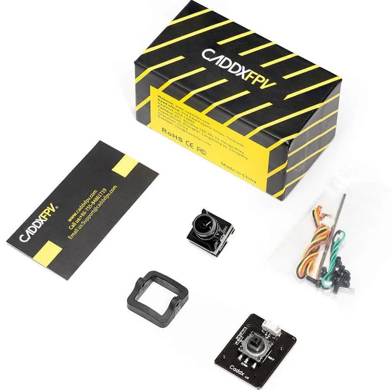 Drone Rc Plegable - Caddx Bebê Ratel 2 Nano Tamanho