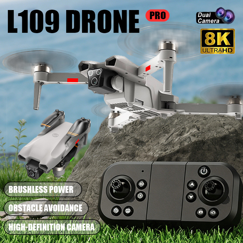 Drone Rc Fpv Pro - NOVO Drone L017 Pro Brushless com