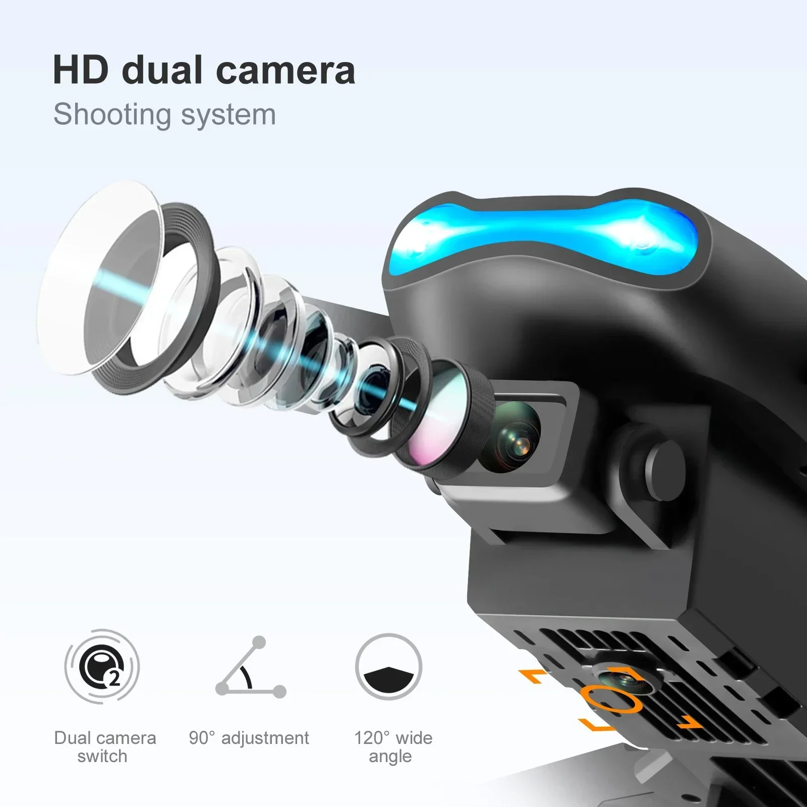 Novo e99 pro hd 4k zangão câme - Drone Rc Fpv Pro avaliação e preço