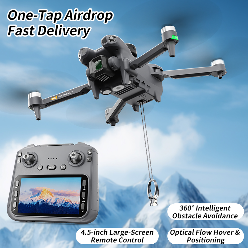 Drone GPS AE51 com Evitação de - Drone Avion Rc avaliação e preço