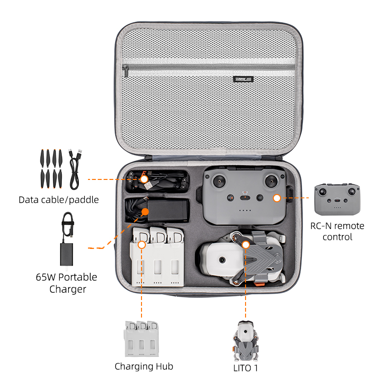 Bolsa portátil de nylon com ci - Drone Rc Belt avaliação e preço
