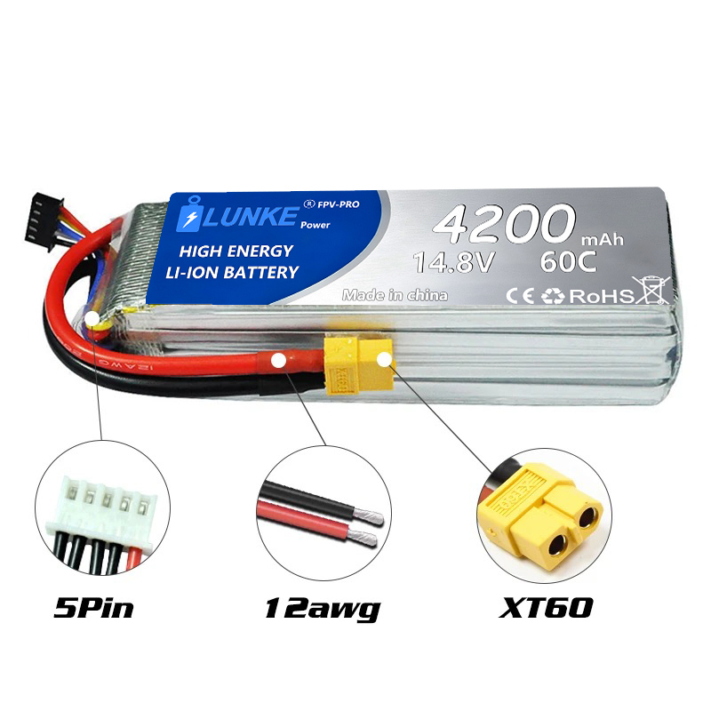 Bateria Lipo 2S 7.4V 5000mAh 5 - Drone Avion Rc avaliação e preço