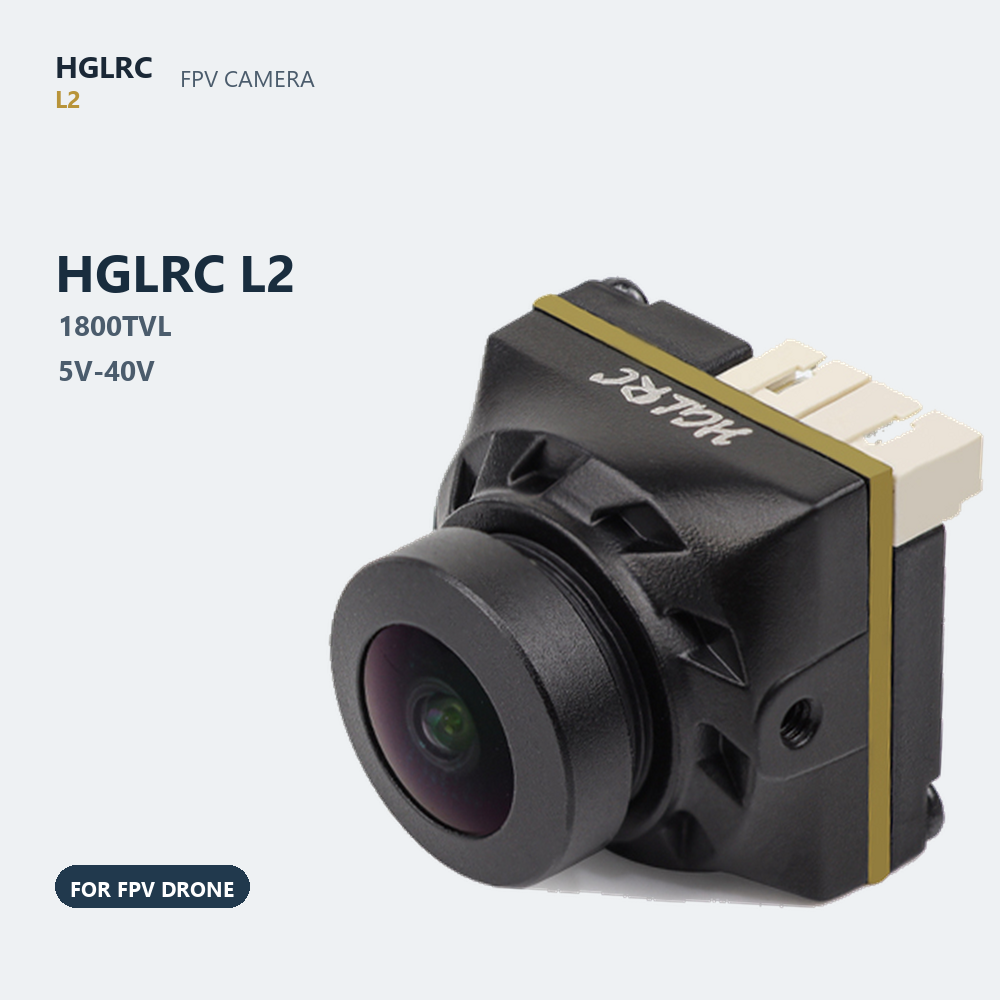 Câmera FPV HGLRC L2 1800TVL 2. - Drone Rc Yl3 avaliação e preço