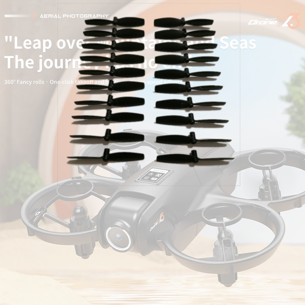 20 Peças de Hélices em Forma d - Drone Rc Yl3 avaliação e preço