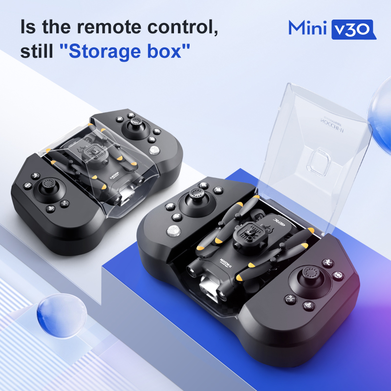 Mini drone v30 wifi fpv com câ - Drone Rc Plegable avaliação e preço