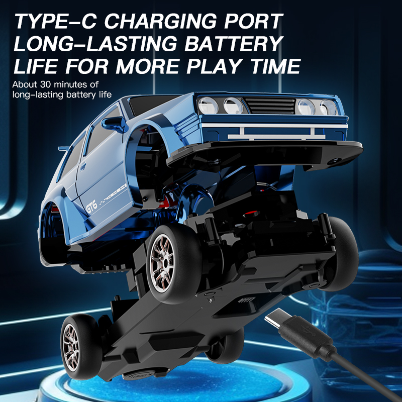 Kf30 1:43 4wd drift racing rc  - Drone Or Rc Car avaliação e preço