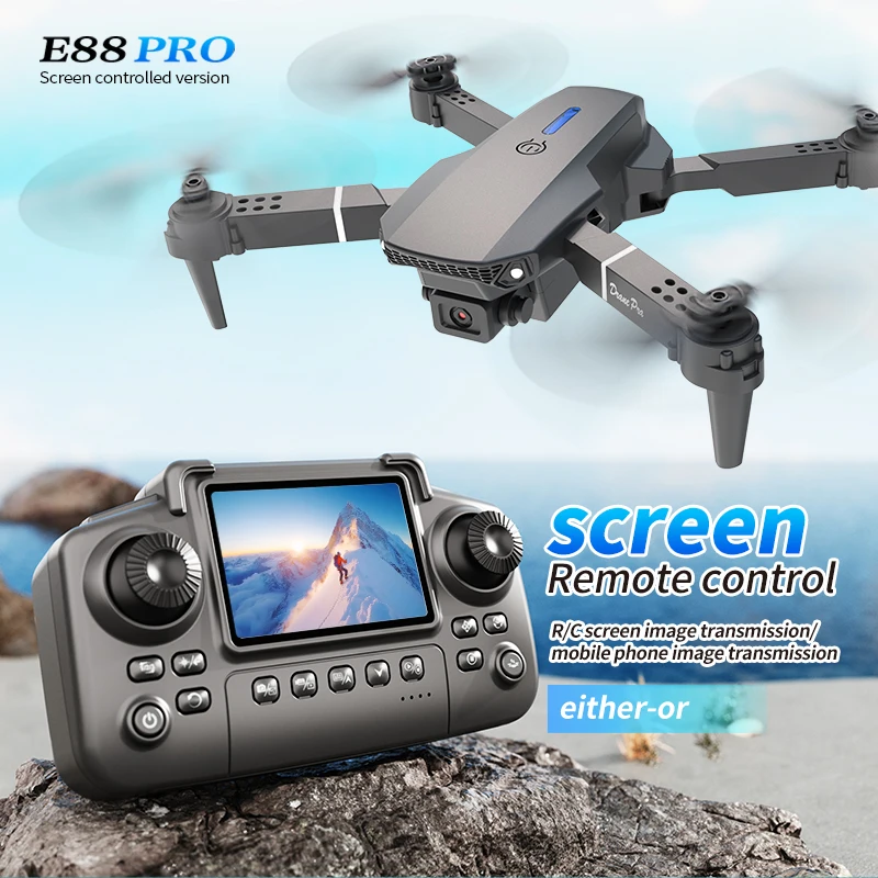Profissional e88 pro drone com - Drone Rc Fpv Pro avaliação e preço