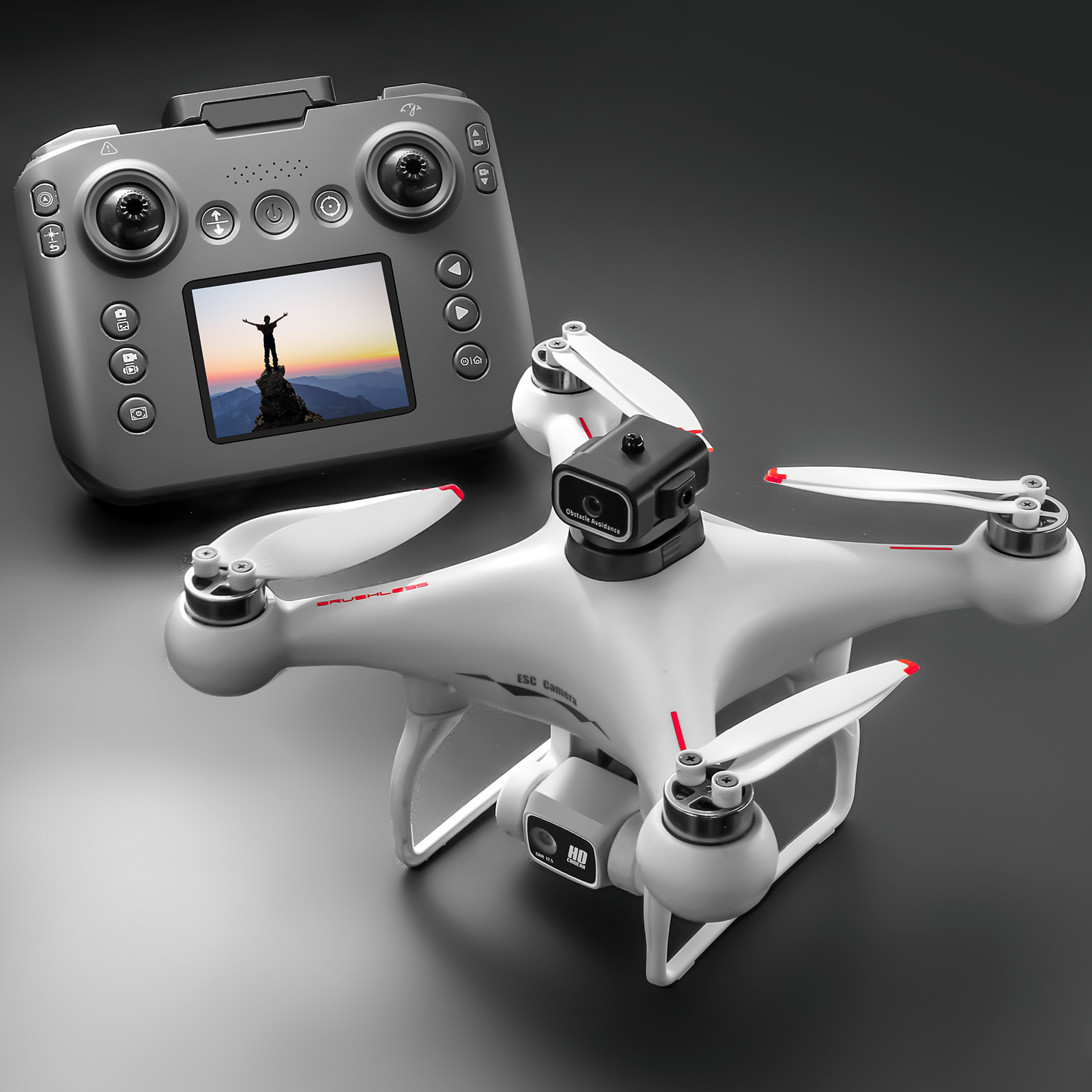 Drone RC ZNLYRION S116 com Mot - Drone Rc Plegable avaliação e preço