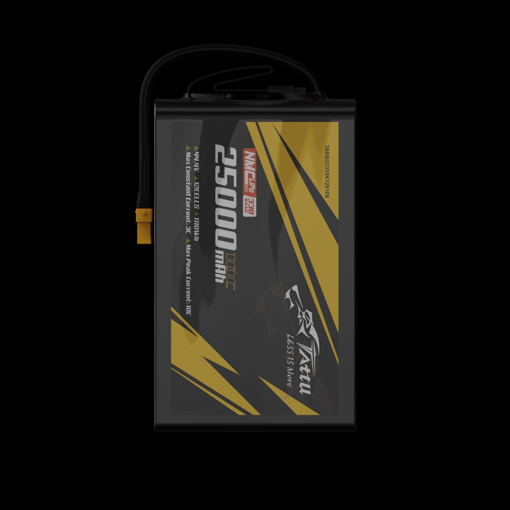 TATTU 25000mah 10C 44.4V 12S 3 - Heavy Lift Drone Frame avaliação e preço