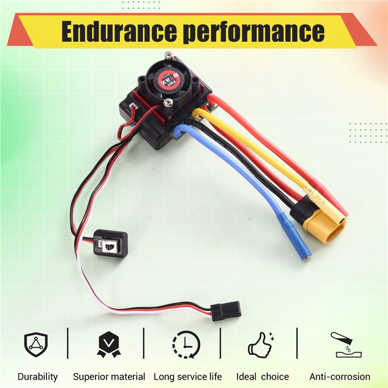 Controlador de velocidade ESC  - Rc Boat Brushless Motor avaliação e preço