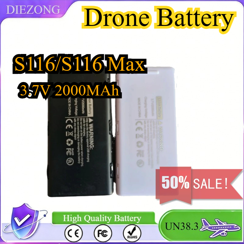 Bateria 3.7V 2000mAh para Dron - Drone Rc S116 avaliação e preço
