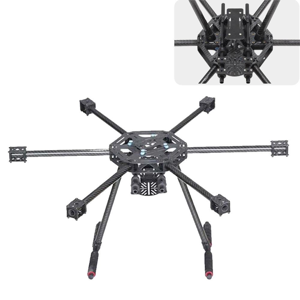 X6-X600 600mm FPV Hexacopter Q - Heavy Lift Drone Frame avaliação e preço