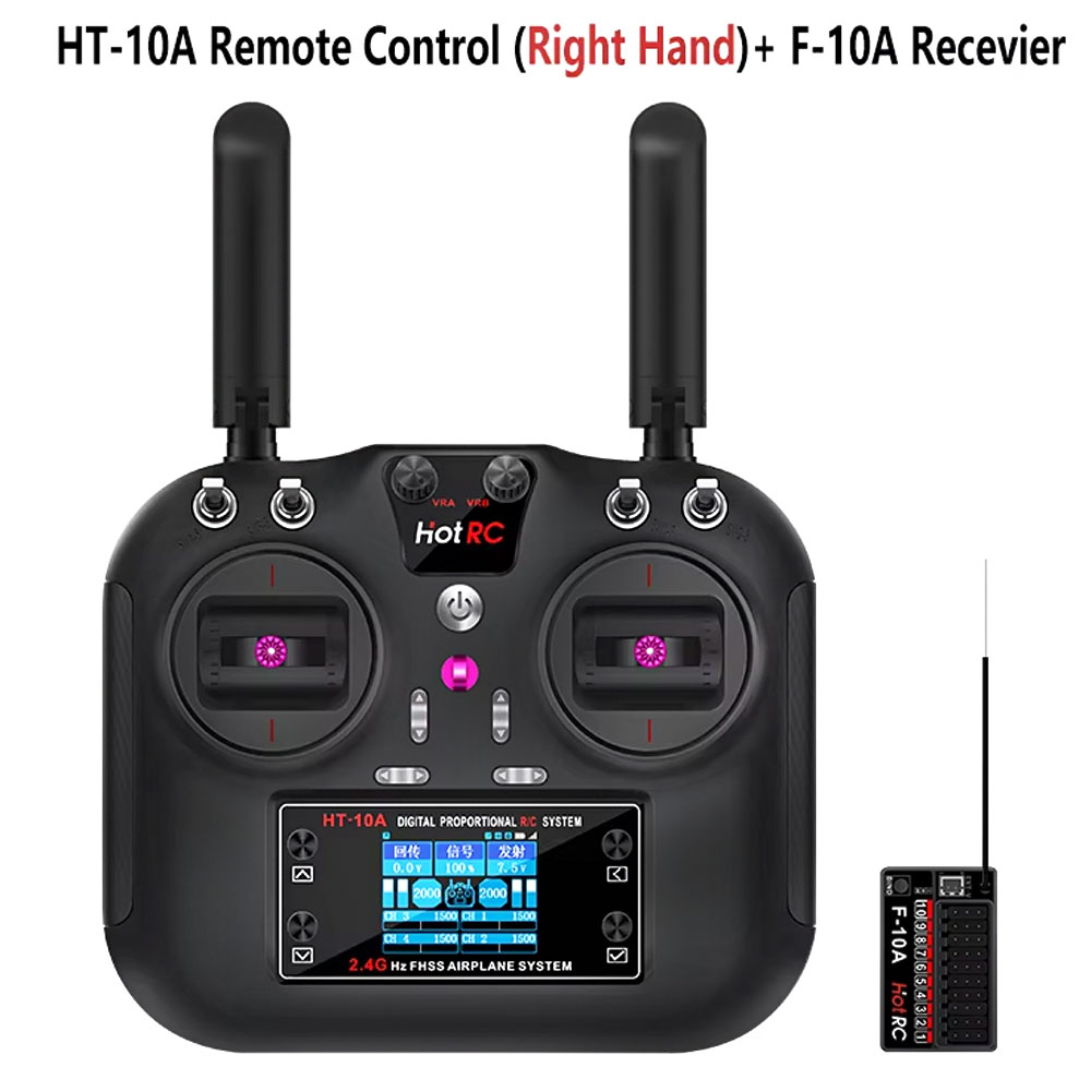 Transmissor Hotrc HT-10A 2.4G  - Drone And Car avaliação e preço