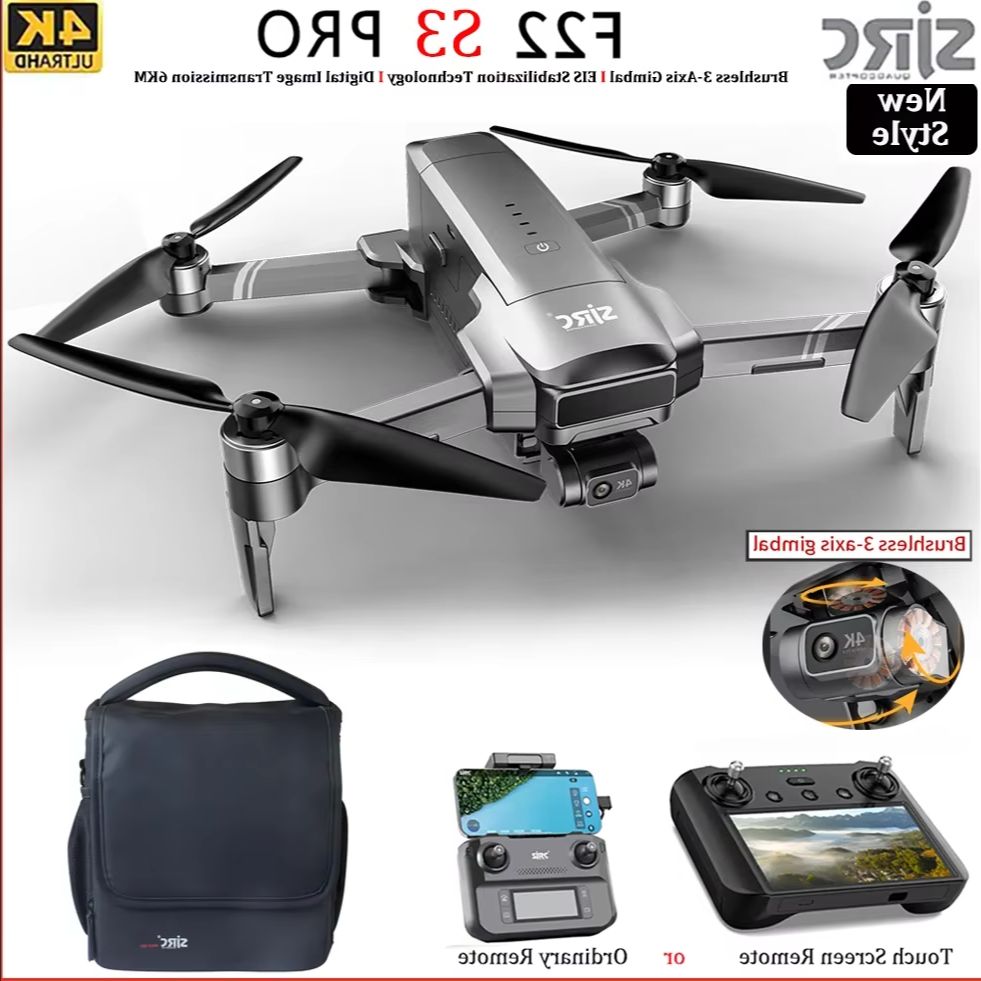 Quadricóptero RC dobrável SJRC - Drone Sjrc avaliação e preço