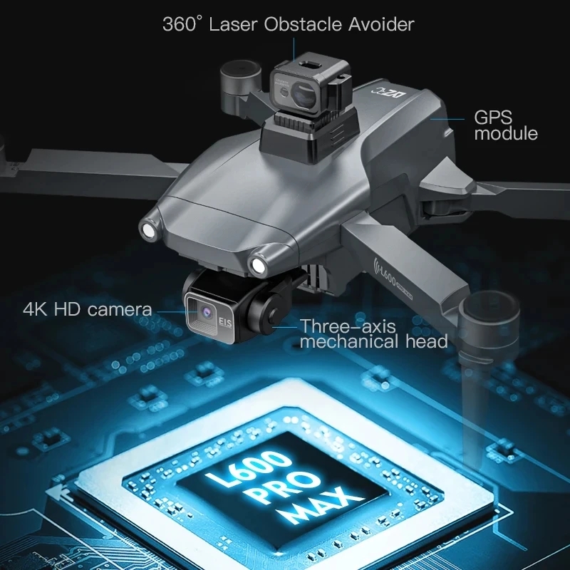 L600 pro max gps drone profiss - Drone Rc Fpv Pro avaliação e preço