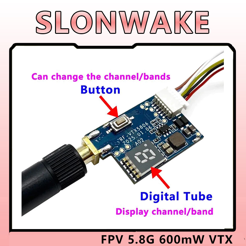 SLONWAKE 5.8G TS5823 PRO Mini  - Drone Rc Fpv Pro avaliação e preço