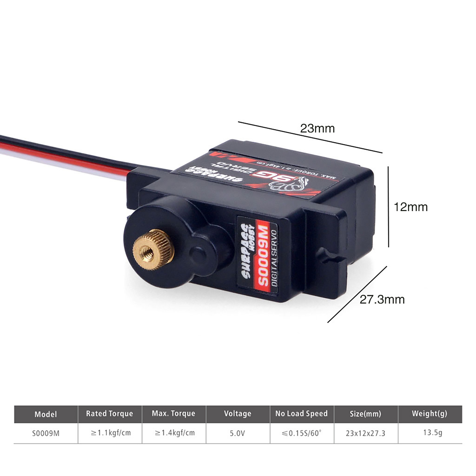 Servo Digital Micro de Alta Ve - Drone And Car avaliação e preço