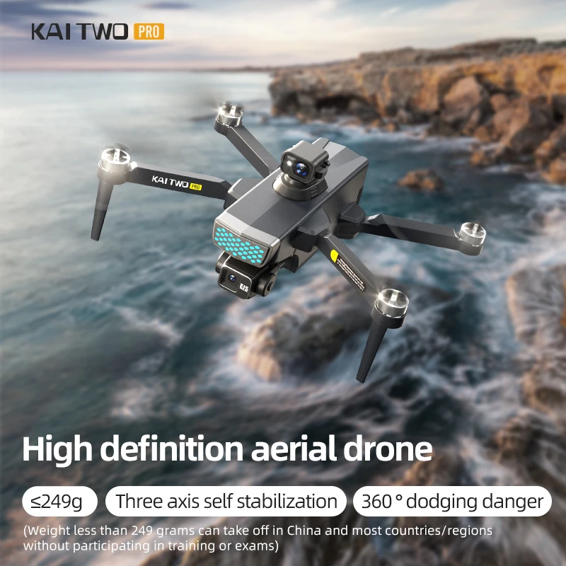 Kai dois pro drone com câmera  - Drone Two Rc Way avaliação e preço