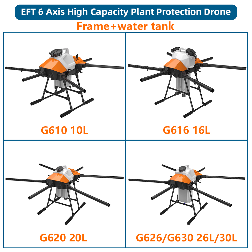 EFT G610 G616 G620 G626 G630 3 - Heavy Lift Drone Frame avaliação e preço
