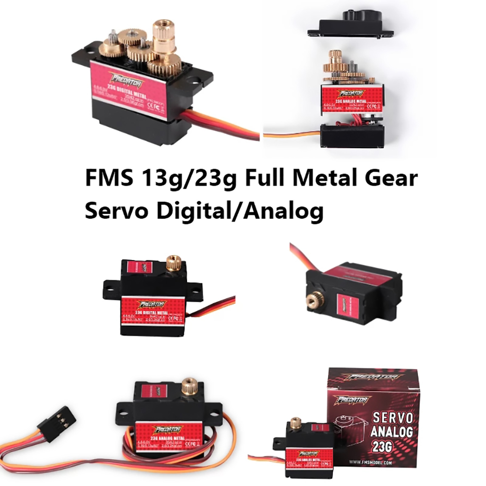 Fms servo 9g 17g 25g 13g 23g p - Drone Avion Rc avaliação e preço