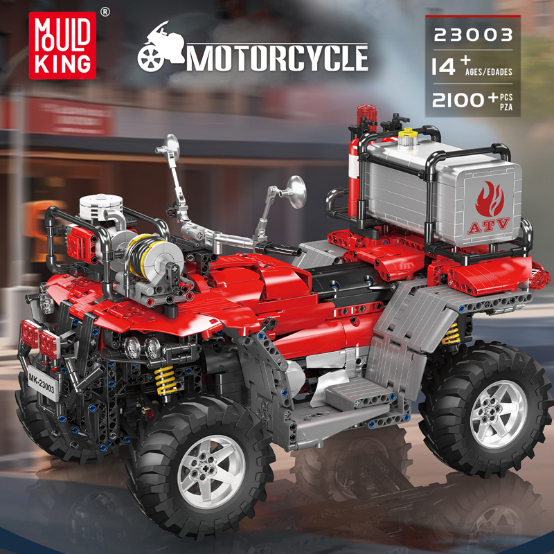 Mould King 23003 Brinquedos Té - Drone Or Rc Car avaliação e preço