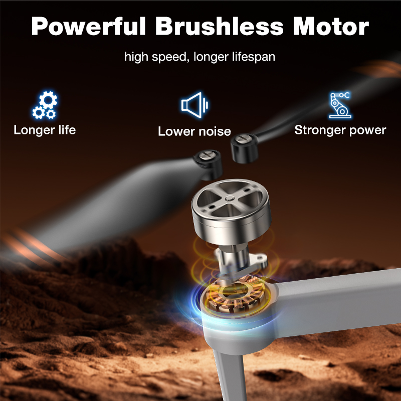 NOVO Drone L017 Pro Brushless  - Drone Rc Fpv Pro avaliação e preço