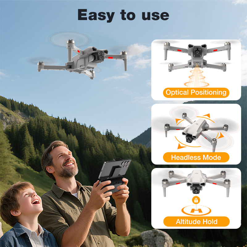 NOVO Drone L017 Pro Brushless  - Drone Rc Fpv Pro avaliação e preço