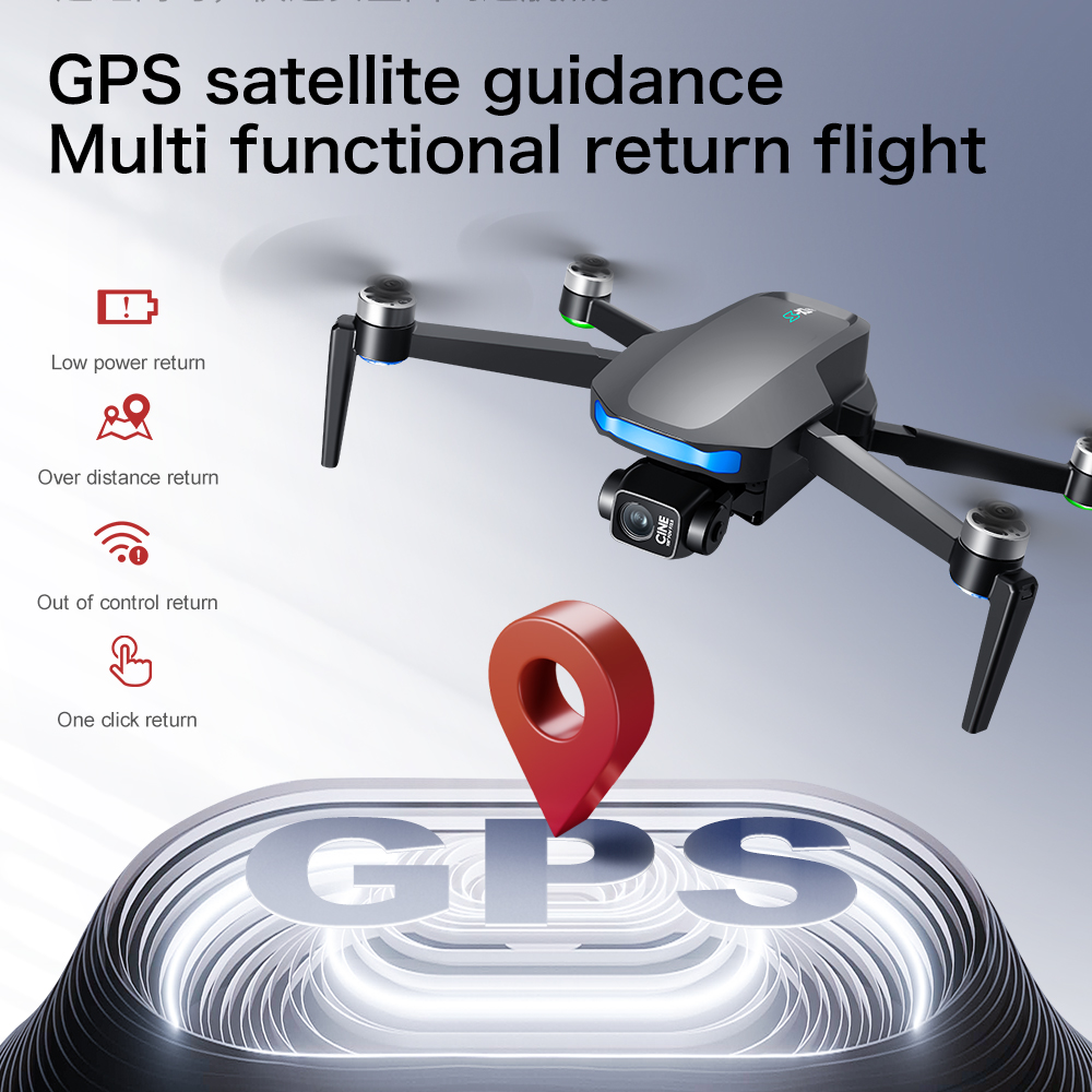 Novo Drone S-X1 MAX GPS 8K Pro - Drone Rc Fpv Pro avaliação e preço