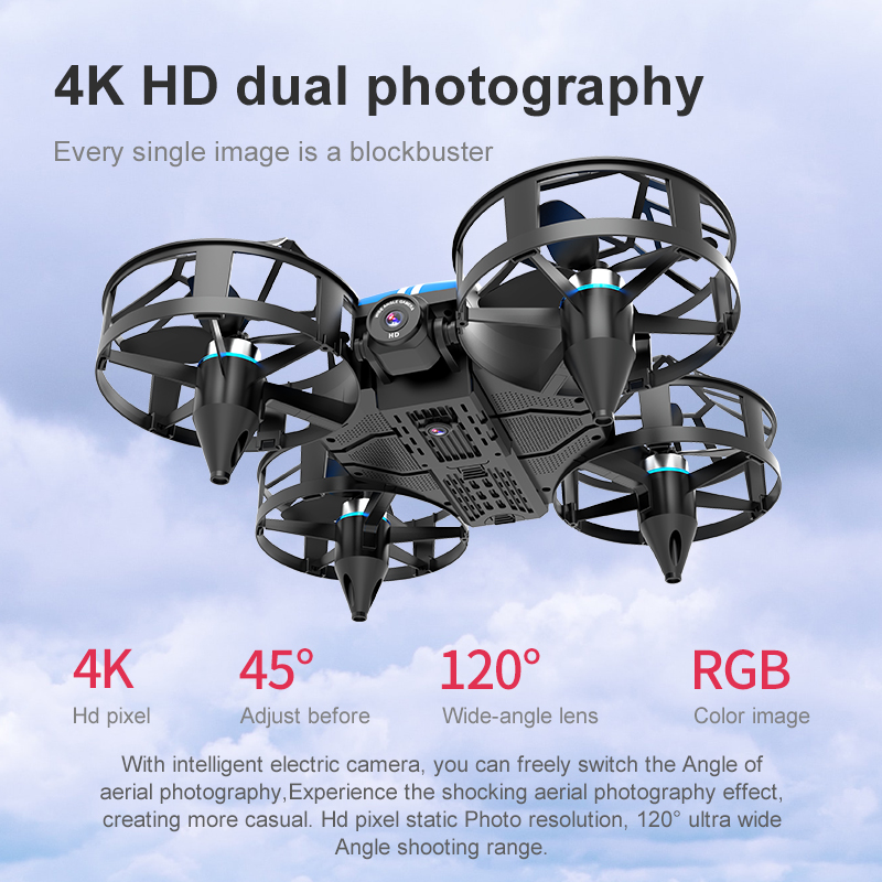 NEW Mini Drone 812PRO professi - Drone Rc Plegable avaliação e preço
