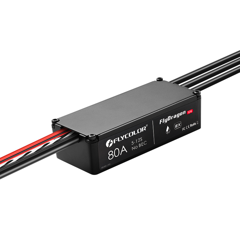 Flycolor flydragon 80a v4 esc  - Drone Rc V4 avaliação e preço