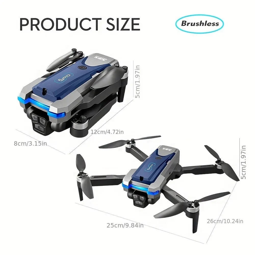 Dobrável RC S8S GPS Drone, 5G  - Drone Rc Plegable avaliação e preço