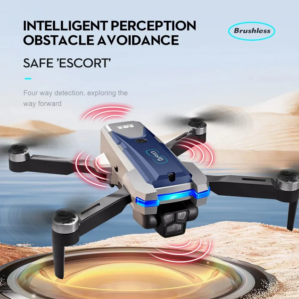 Dobrável RC S8S GPS Drone, 5G  - Drone Rc Plegable avaliação e preço