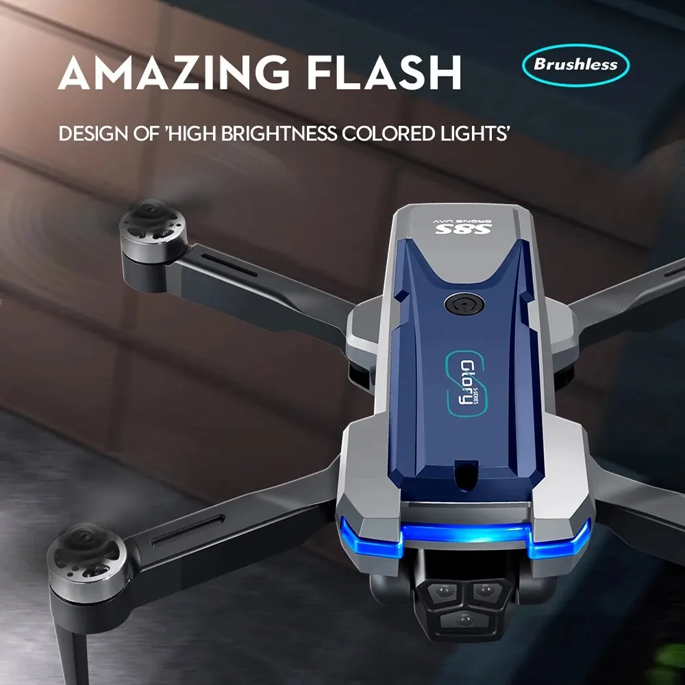 Dobrável RC S8S GPS Drone, 5G  - Drone Rc Plegable avaliação e preço